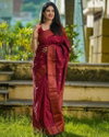 SF 649 By Laabh Lichi Silk Party Wear Saree Wholesale Shop In Surat